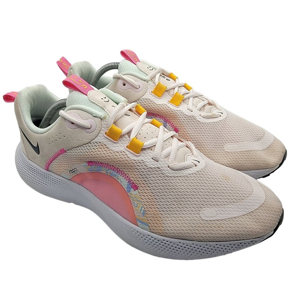 Nike React Escape Run 2 Premium Womens 12 Pink Shoes Athletic Casual DO9480-600